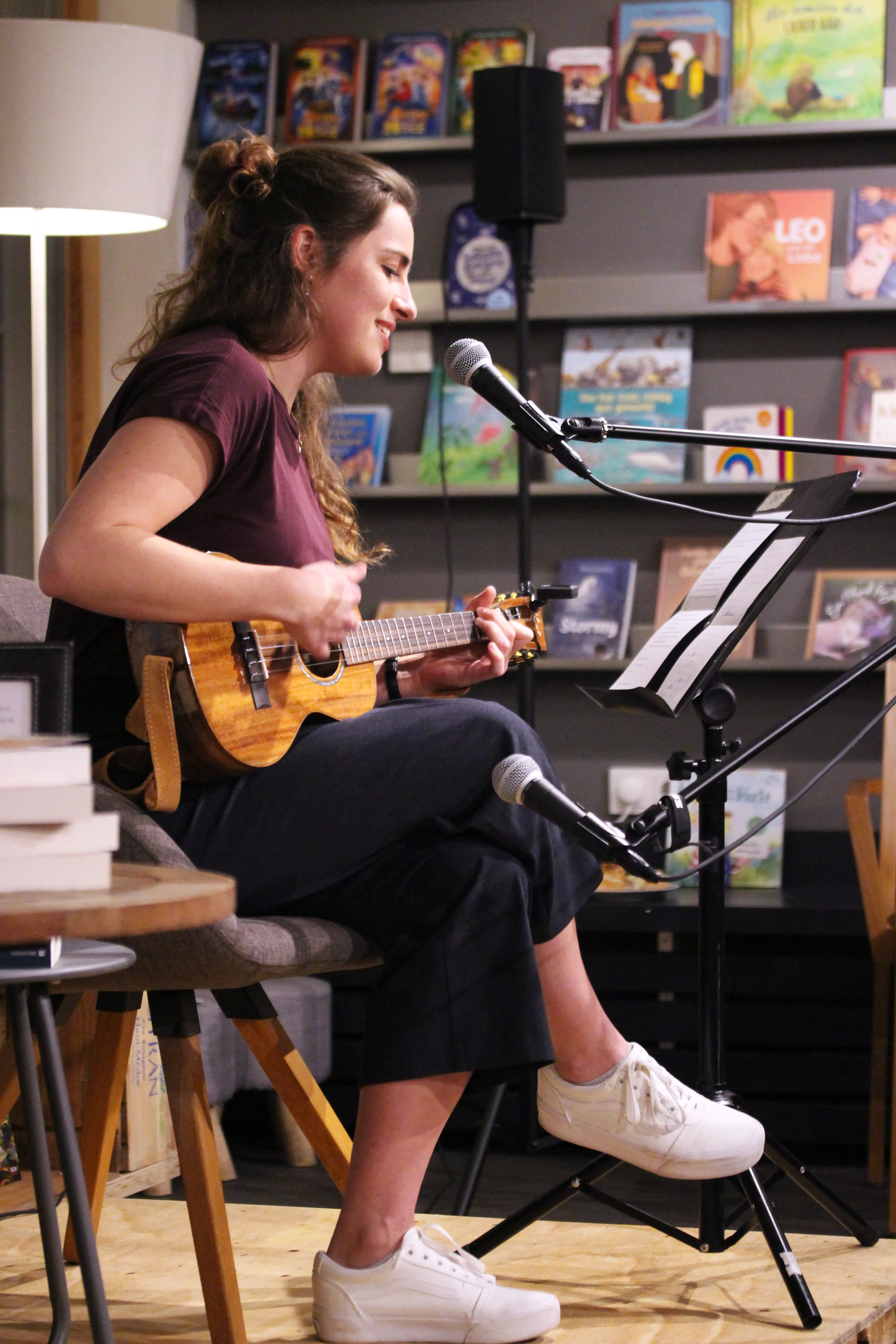 Amy Ritter im Cafe WEST Schorndorf