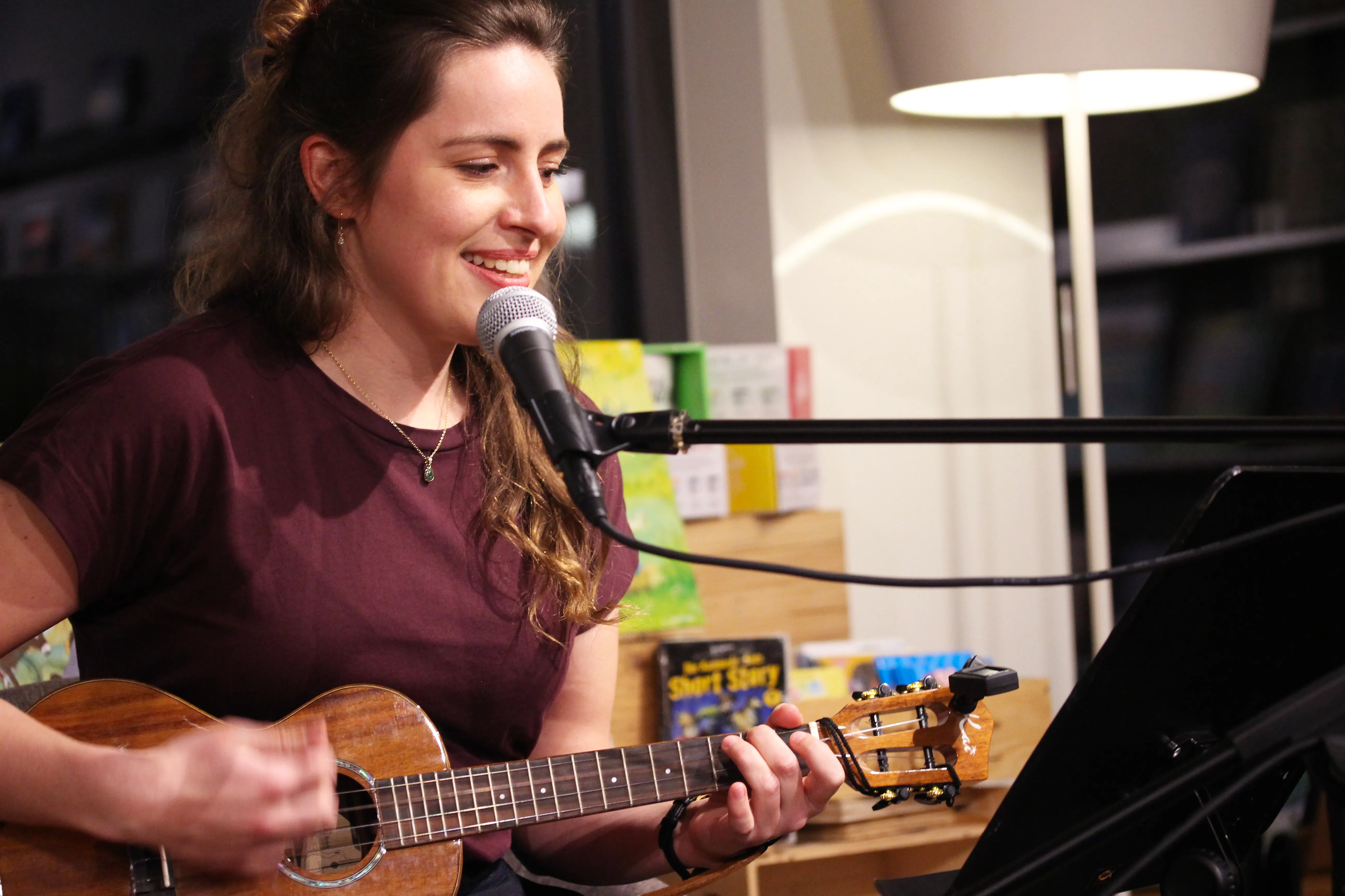 Amy Ritter im Cafe WEST Schorndorf