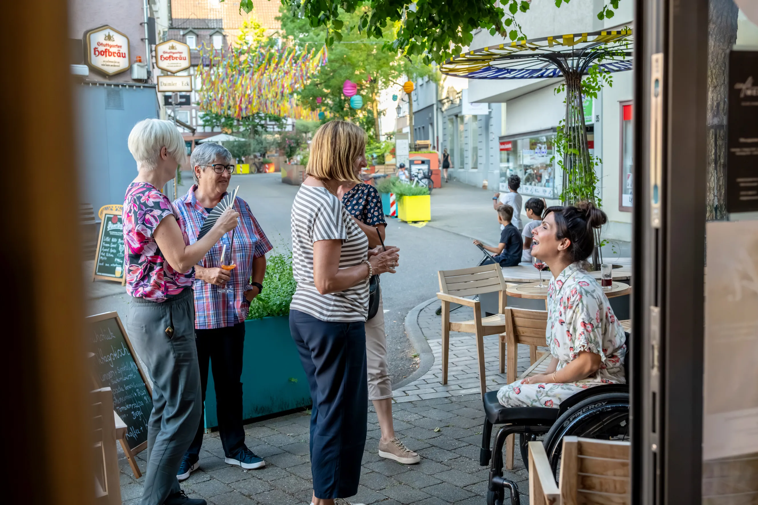 Hülya Marquardt in Cafe WEST Schorndorf