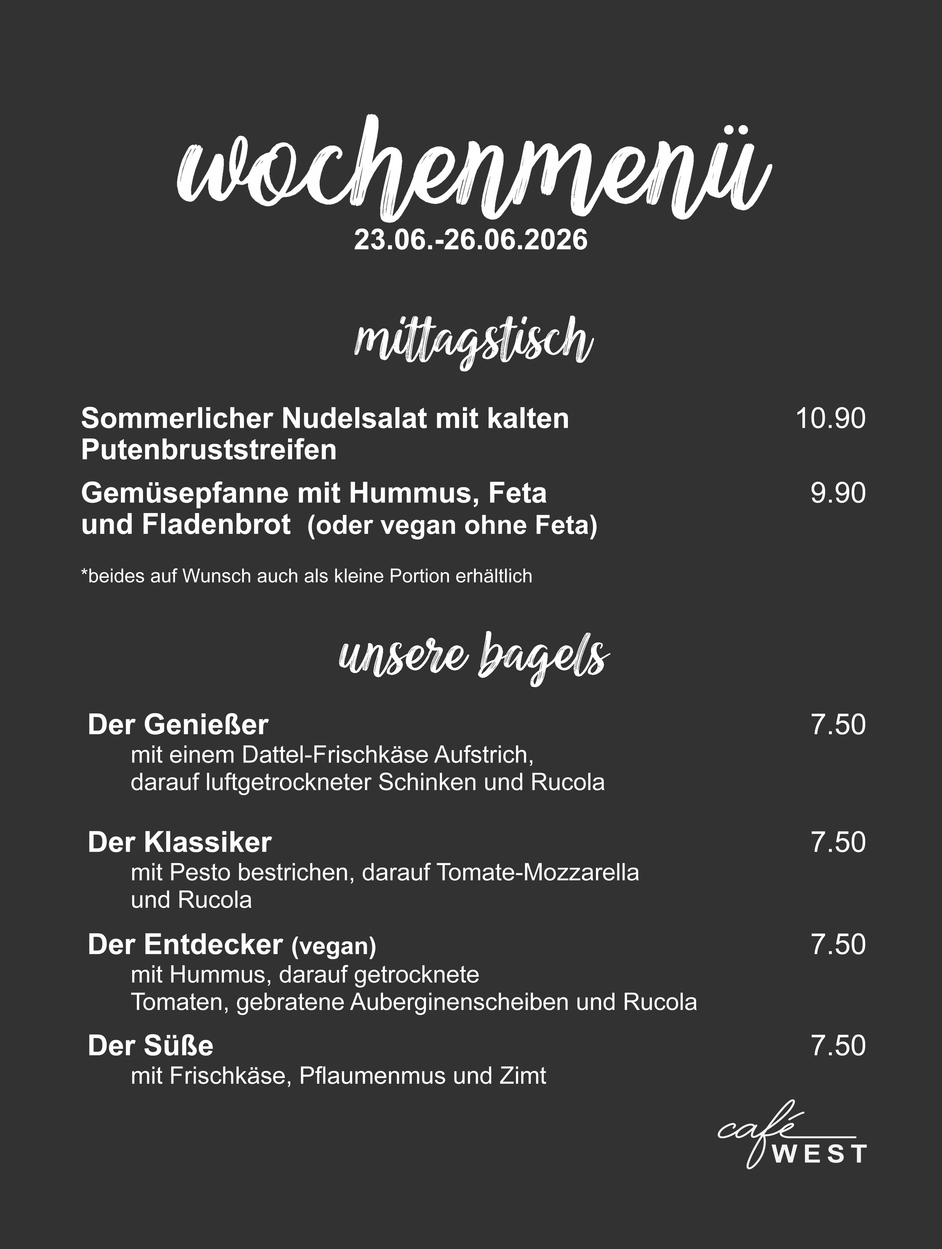 Café WEST in Schorndorf